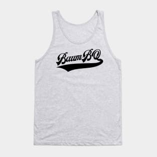 BaumBQ Script Black Tank Top